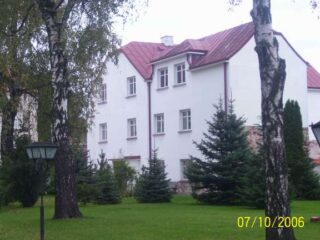 Łomża. Ulica Sadowa dawna-plebania