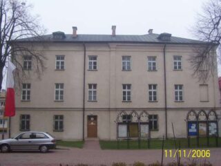 Łomża. Ulica Sadowa kanc-paraf