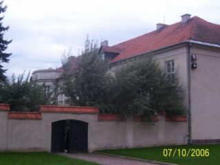 Łomża. Ulica Sadowa palac-bisk-od-giel