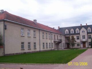 Łomża. Ulica Sadowa palac-bisk-od-kated