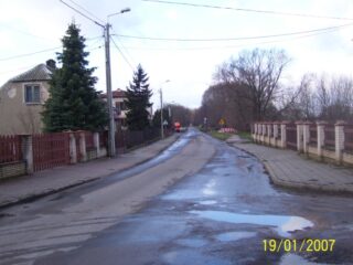 Łomża. Ulica Nadnarwiańska widok-na-groble-jedn