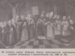 Kościół pw. św. Michała cz. VIII obraz-adorujacych-stanow 1800 r