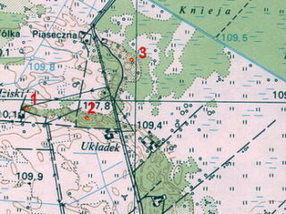 Schrony bojowe - odcinek Wólka Piaseczna wolkapias2