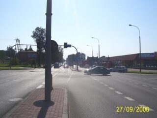 Łomża. Aleja Legionów Al