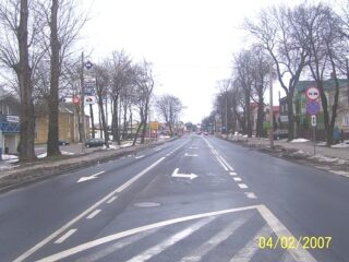 Łomża. Aleja Legionów Al