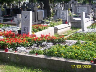 Cud nad Narwią - Obrona Łomży 1920 groby poległych w bitwie o Łomżę z 1920