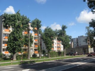 Łomża. Aleja Legionów Al