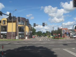 Łomża. Aleja Legionów Al