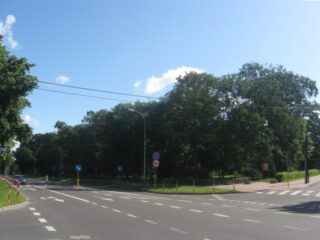 Łomża. Aleja Legionów Al