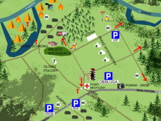 70 rocznica bitwy pod Wizną – Góra Strękowa mapa-1