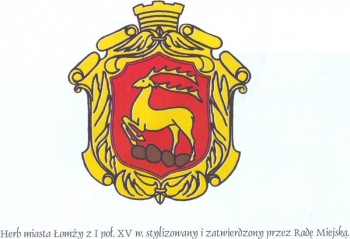 2. Herb miata Łomży z I połowy XV w 2