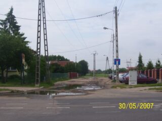 Łomża. Ulica Poznańska Ul