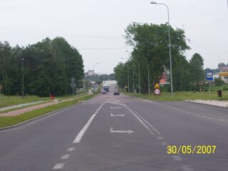 Łomża. Ulica Poznańska Ul