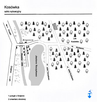 Kosówka. Szklic sytuacyjny