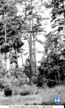 Krzyż ołtarza polowego - lata 60-te