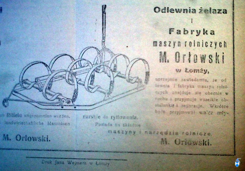 Orlowski 1918 - Reklama