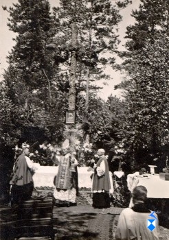 Poświęcenie cmentarza