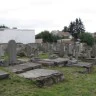 Cmentarz żydowski ( nieczynny) przy ulicy Wąskiej, lewa strona