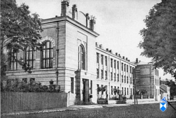 Budynek Gimnazjum męskiego. Ul. Bernatowicza. Lata międzywojenne