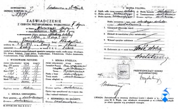 Zaświadczenie z ukończenia PW