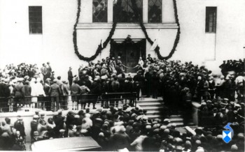 Stary Rynek 1929 - otwarcie hali targowej