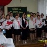 występ Szkolnych Słowików poświęcony papieżowi Janowi Pawłowi II 2005 rok