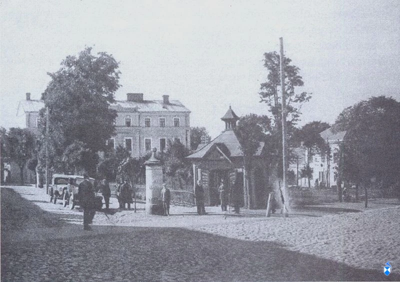 Plac Pocztowy około 1915 roku