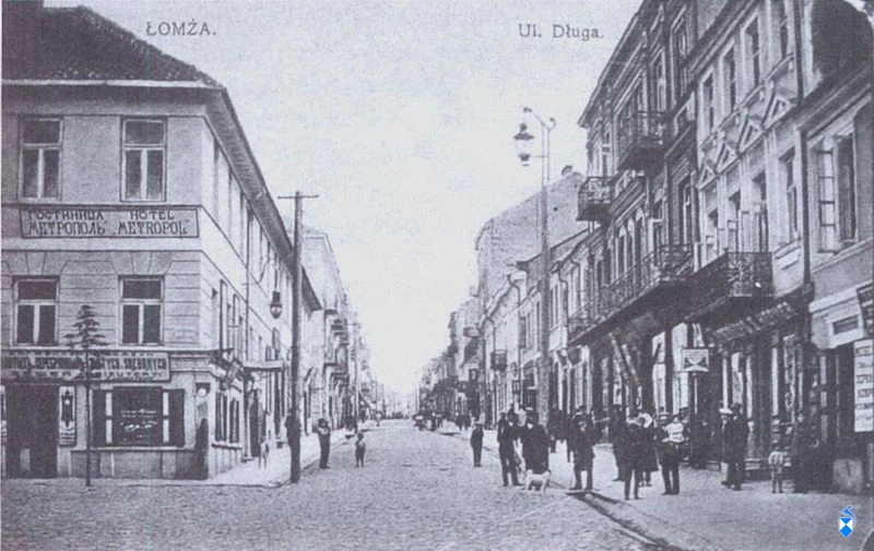 Ulica Długa w 1916 r