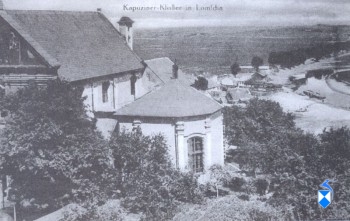 Klasztor Ojców Kapucynów przed 1914 r