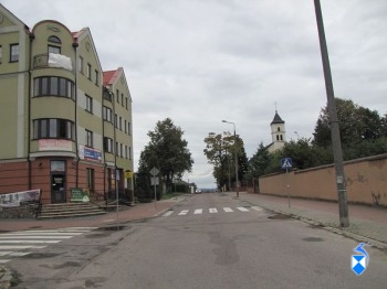 Teren nieistniejącego Dworu królewskiego obecnie. Ul. Dworna (Dworska) Teren nieistniejącego Dworu królewskiego obecnie. Ul. Dworna (Dworska)