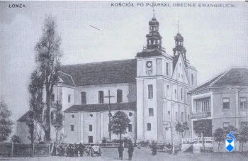 Kościół ewangelicki (jezuicki) zburzony w 1944 r