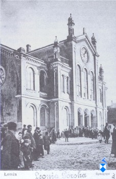 Wielka Synagoga budowana w latach 1878-1889, zburzona w 1939 r.