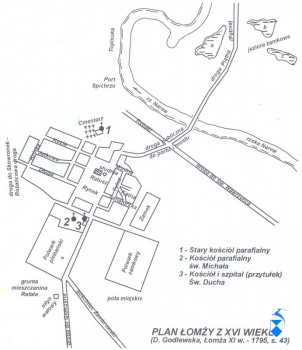 Kościół pw. św. Rozesłańców na Popowej Górze, oznaczony na mapce nr. 1 Kościół pw. św. Rozesłańców na Popowej Górze, oznaczony na mapce nr. 1