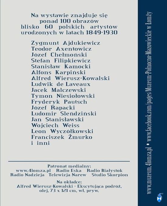 Malarstwo polskie przełomu XIX i XX wieku Zaproszenie Malarstwo polskie 2