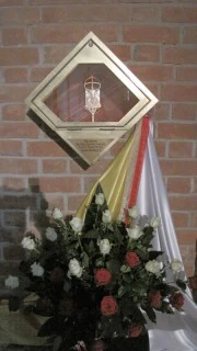 Relikwie JPII w Katedrze