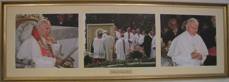 Zdjęcia Papieża z pobytu w Łomży