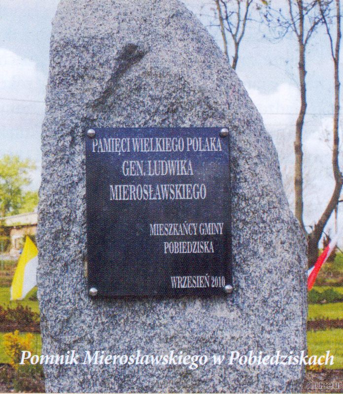 Pomnik Gen. Ludwika Mierosławskiego