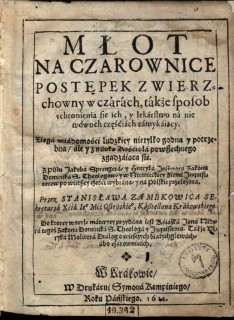 Relikty demonologii ludowej w miejscowościach nadbiebrzańskich. Część 5 Młot na czrownice