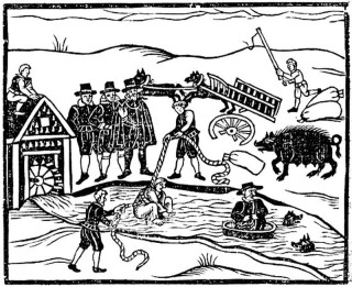 Relikty demonologii ludowej w miejscowościach nadbiebrzańskich. Część 5 Pławienie czarownicy