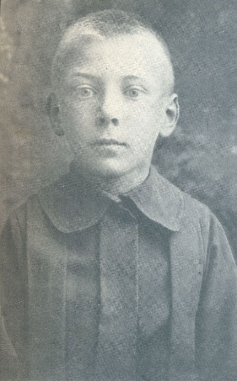 Uczeń gimnazjum 1912 r.