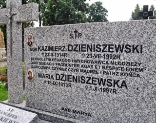Nagrobek prof Dzieniszewskiego