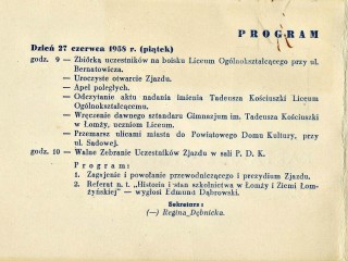 Program I Zjazdu