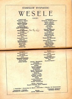 Wesele Wyspiańskiego