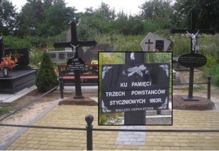 Grób Powstańców Styczniowych. Cmentarz w Szczuczynie.
