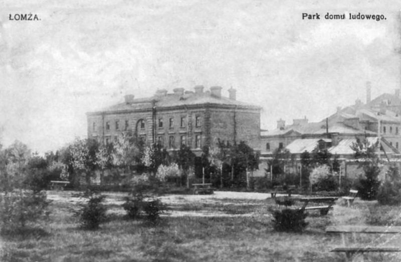 Wiezienie łomżyńskie z początku XX w