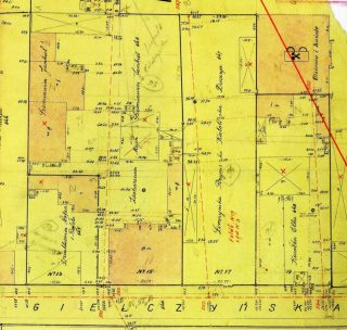 Szkoła Powszechna nr 4 w Łomży (1916 - 1954) Mapa Gielczynska_15