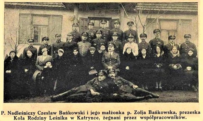 Czesław Bańkowski, leśnik, uczestnik walk o Lwów.