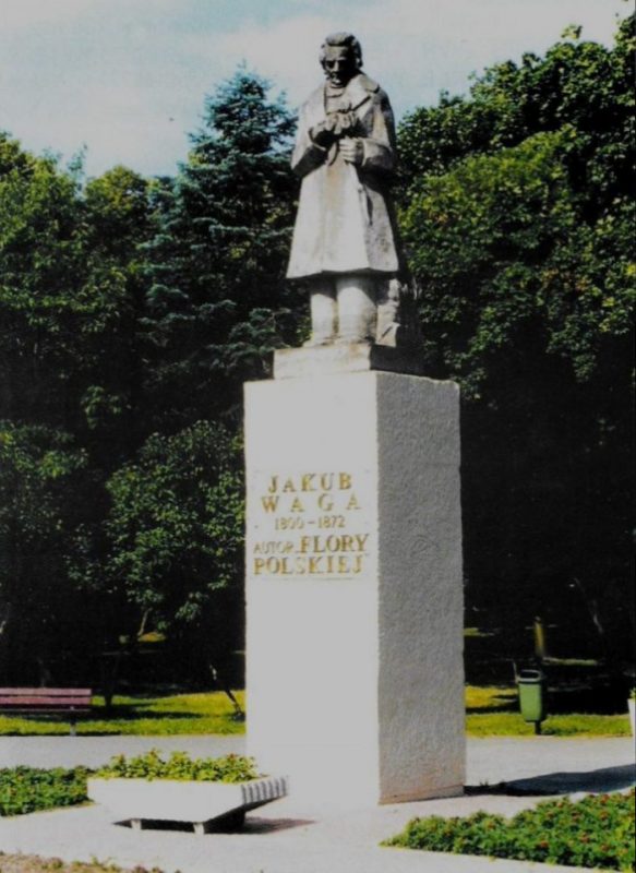 Pomnik Jakuba Wagi w Parku w Łomży
