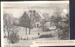 Łomżyński Ekonomik - z historii szkoły (Album o Łomży z lat 1965-66)