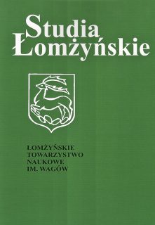 Nowości wydawnicze Łomżyńskiego Towarzystwa Naukowego im. Wagów - Studia Łomżyńskie, t. XXX